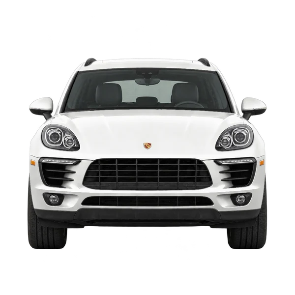 2016 Porsche Macan in weiß, Ansicht: Front