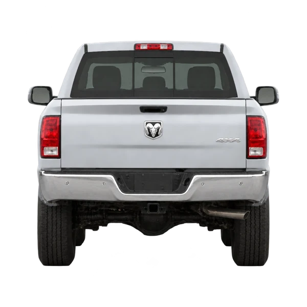 2011 Ram 2500 in Silber, Ansicht: Heck