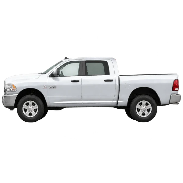 2011 Ram 2500 in Silber, Ansicht: Seite (nach links gerichtet)