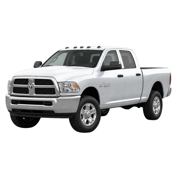 Ram 2500 2014 argent, vue trois-quarts avant (orienté vers la gauche)