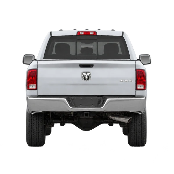Ram 2500 2015 argent, vue arrière