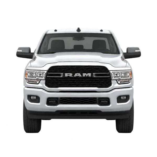 2027 Ram 2500 in Silber, Ansicht: Front