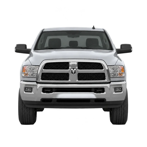 シルバーの2016 Ram 3500(正面ビュー)