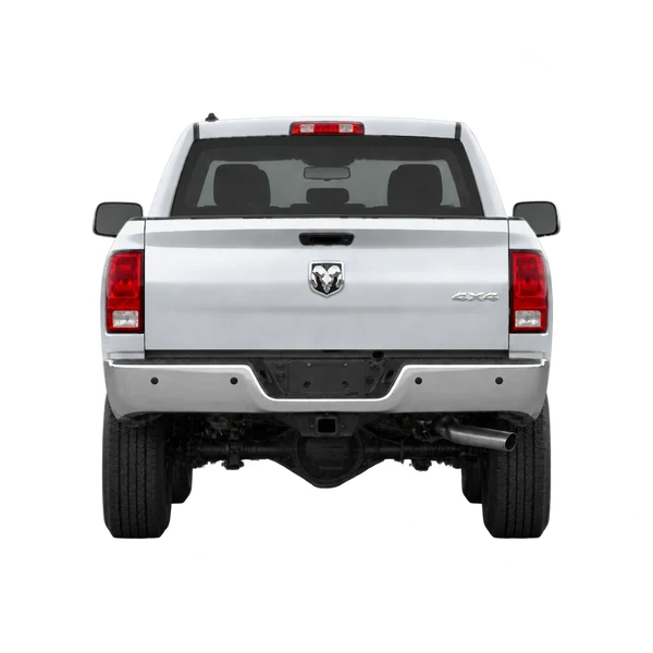 2019 Ram 3500 in Silber, Ansicht: Heck