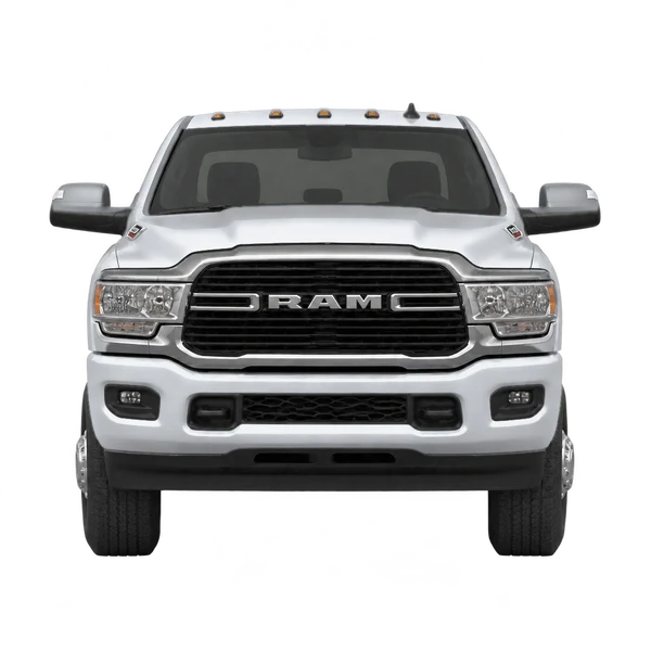 Ram 3500 2023 argent, vue avant