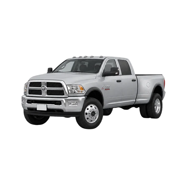 Ram 4500 2016 باللون فضي، منظر منظر أمامي بزاوية ثلاثة أرباع (متجه لليسار)
