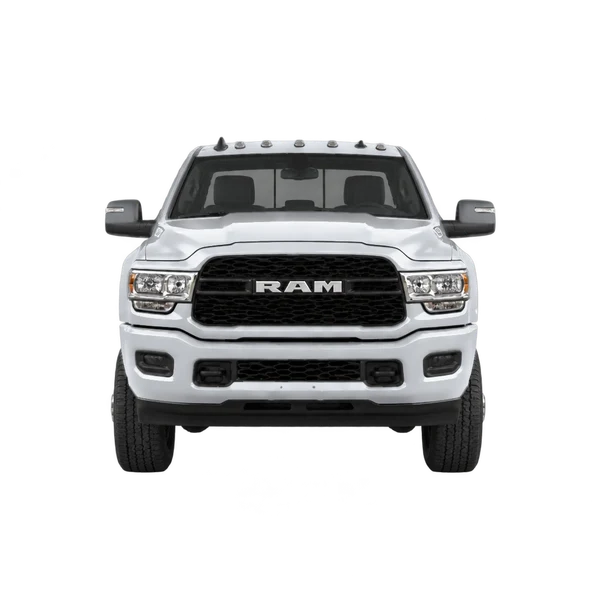 Ram 4500 2024 prata, vista frente