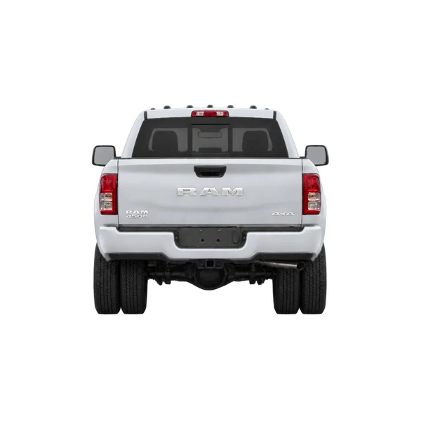 Ram 4500 2024 prata, vista traseira