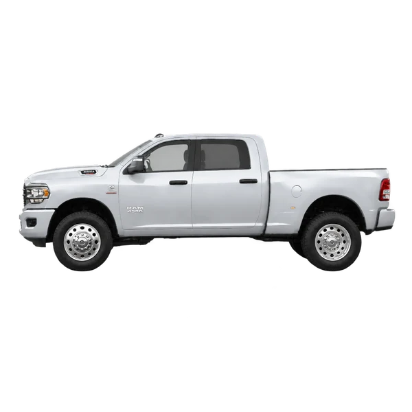 Ram 4500 2024 prata, vista lateral (voltada para a esquerda)