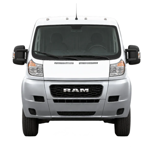 Ram ProMaster 1500 2016 en plateado, vista frontal
