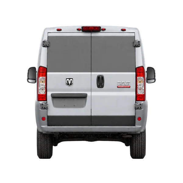2021 Ram ProMaster 1500 in Silber, Ansicht: Heck