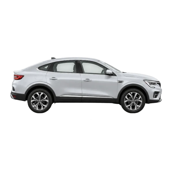 2022 Renault Arkana in Silber, Ansicht: Seite (nach rechts gewandt)