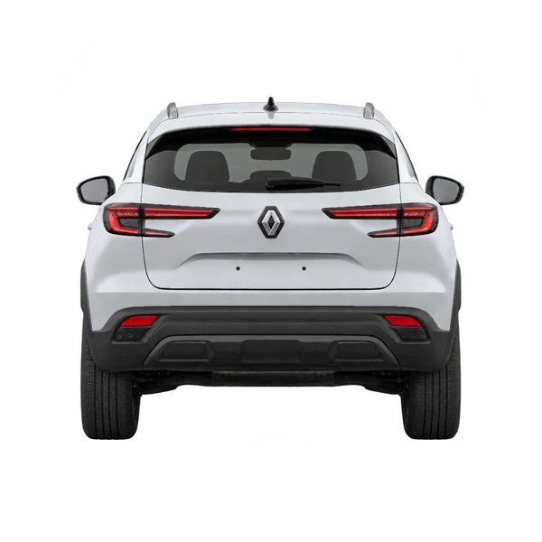 Renault Austral 2026 باللون فضي، منظر من الخلف