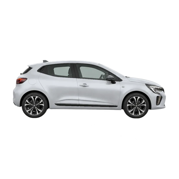 Renault D 2025 argent, vue profil (tourné vers la droite)