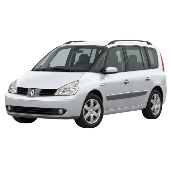 2004 RENAULT ESPACE — Front three-quarter (facing left), silver