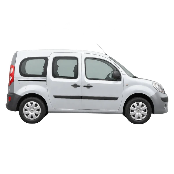 2012 Renault Kangoo in Silber, Ansicht: Seite (nach rechts gewandt)