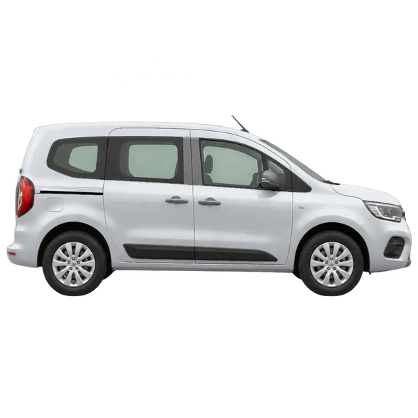 2022 Renault Kangoo in Silber, Ansicht: Seite (nach rechts gewandt)