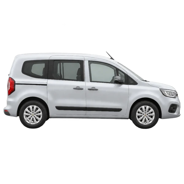 2023 Renault Kangoo in Silber, Ansicht: Seite (nach rechts gewandt)