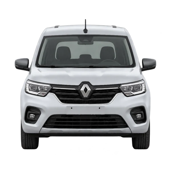 Renault Kangoo 2025 prata, vista frente