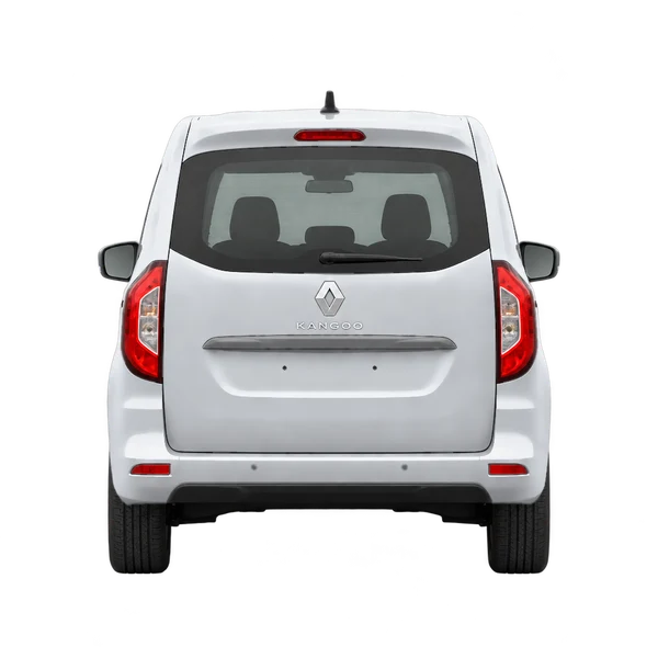 Renault Kangoo 2025 prata, vista traseira