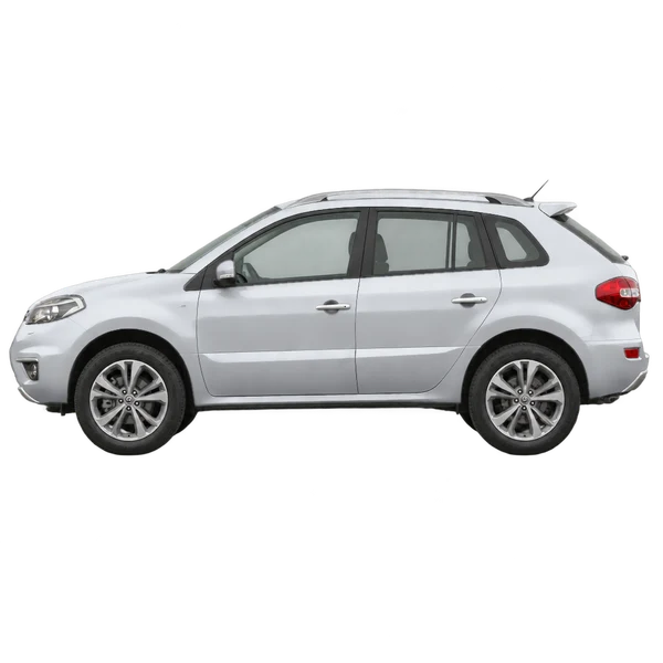 Renault Koleos 2015 argent, vue côté (vers la gauche)