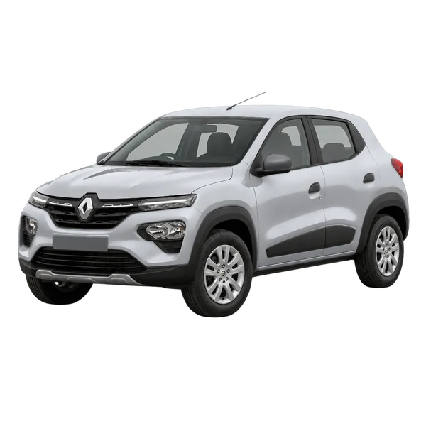 2024 RENAULT KWID — Front three-quarter (facing left)، silver