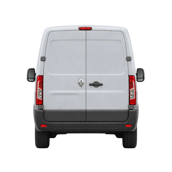 Renault Master JPM 2026 argent, vue arrière