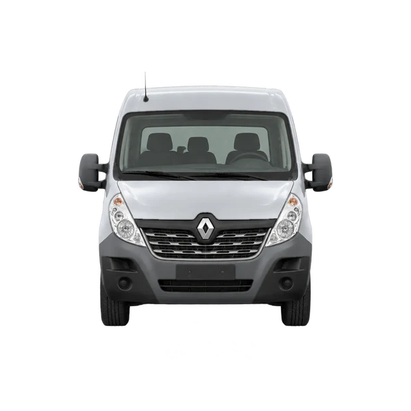 Renault Master 2012 en plateado, vista frontal