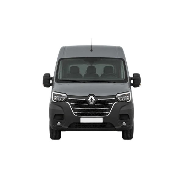 Renault Master 2022 en gris, vista frontal