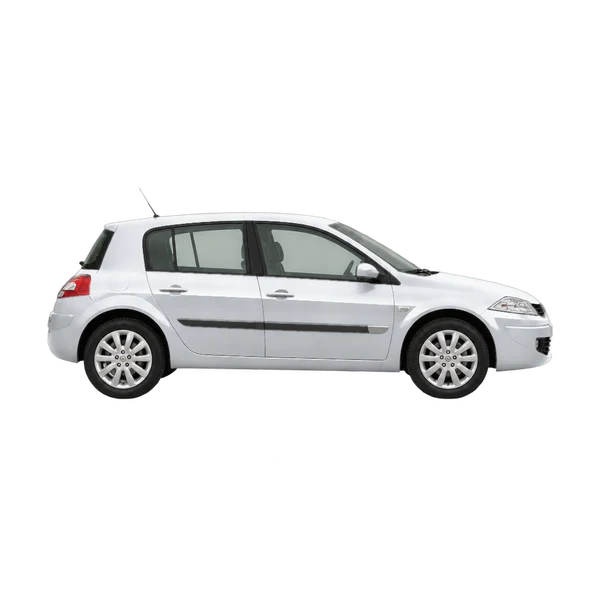 2009 Renault Megane in Silber, Ansicht: Seite (nach rechts gewandt)