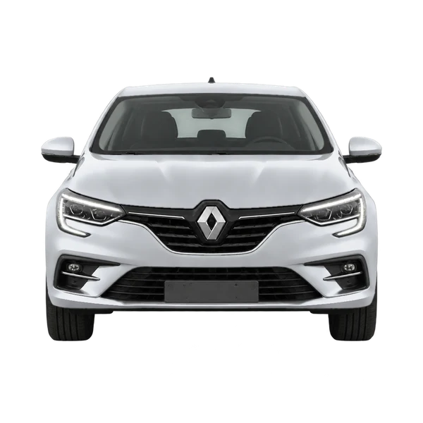 2024 Renault Megane in Silber, Ansicht: Front