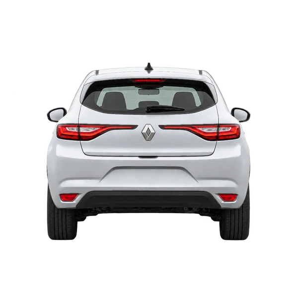 Renault Megane 2026 argent, vue arrière