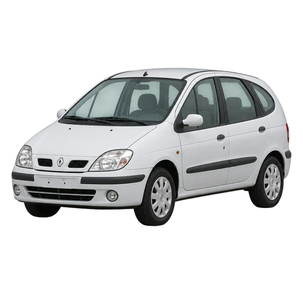1998 RENAULT SCENIC — Front three-quarter (facing left), white