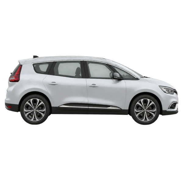 2022 Renault Scenic in Silber, Ansicht: Seite (nach rechts gewandt)