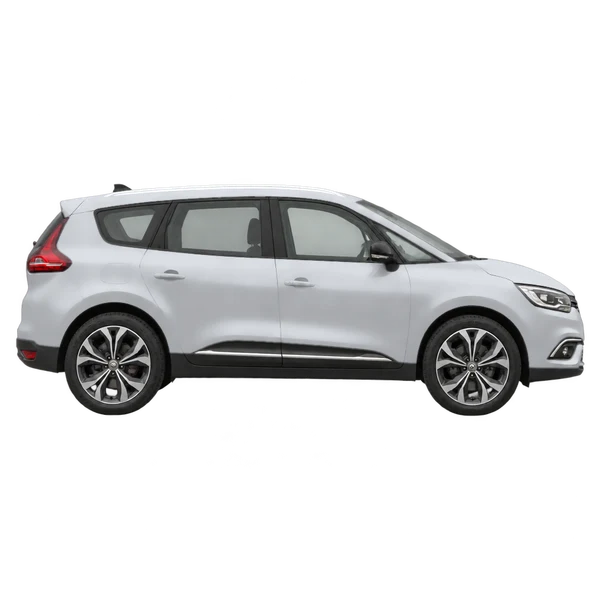 2023 Renault Scenic in Silber, Ansicht: Seite (nach rechts gewandt)
