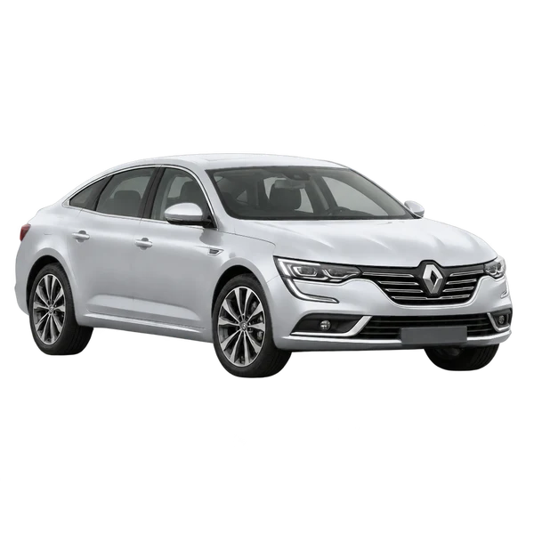 2018 Renault Talisman in Silber, Ansicht: Dreiviertelansicht vorne (nach links gerichtet)