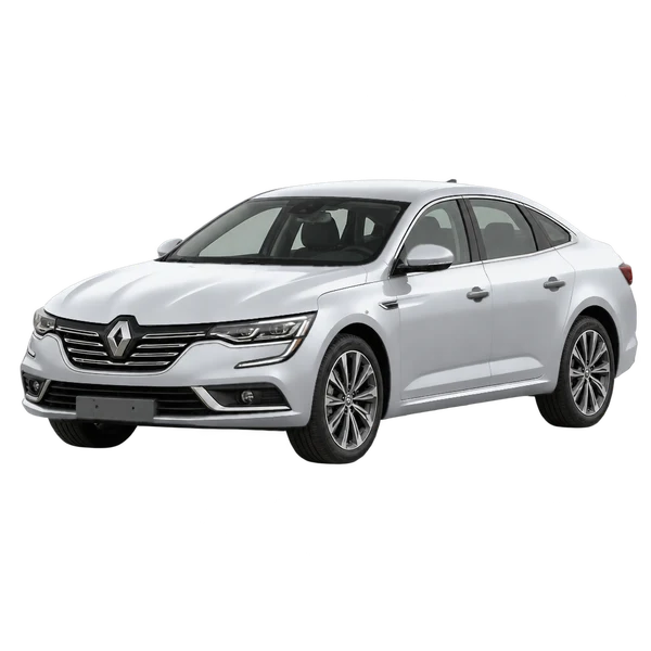 Renault Talisman 2022 argent, vue trois-quarts avant (orienté vers la gauche)