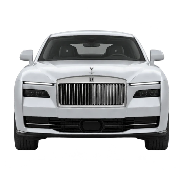 2025 Rolls-Royce Spectre in Silber, Ansicht: Front
