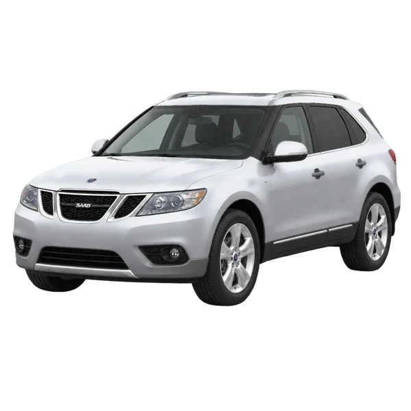 2011 SAAB 9-4X — Front three-quarter (facing left)، silver