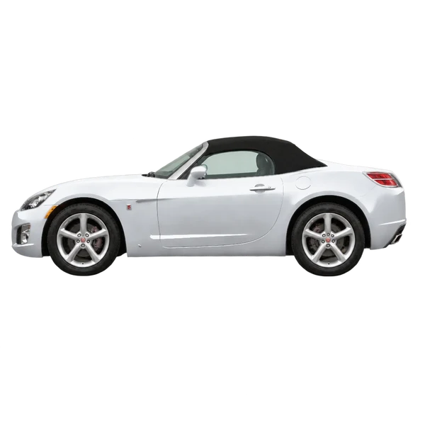 2009 Saturn Sky in Silber, Ansicht: Seite (nach links gerichtet)