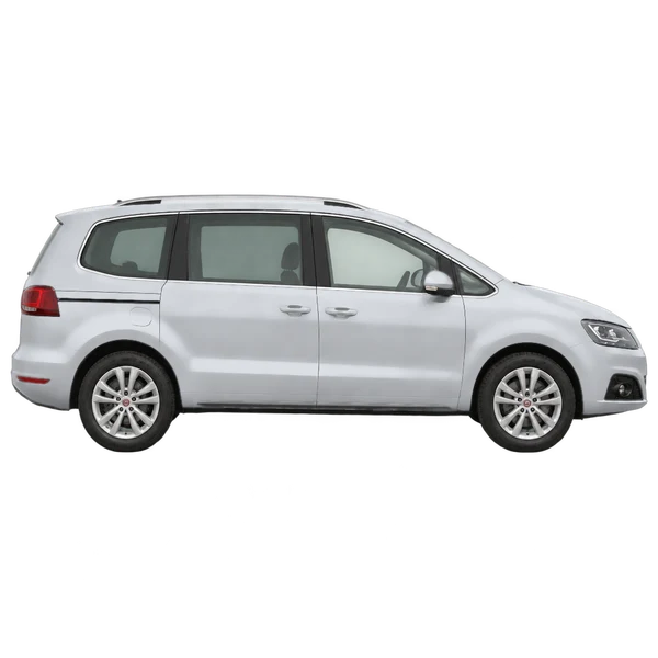 SEAT Alhambra 2022 argent, vue profil (tourné vers la droite)