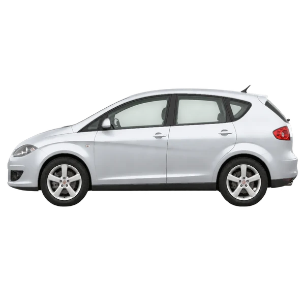 SEAT Altea 2006 prata, vista lateral (voltada para a esquerda)