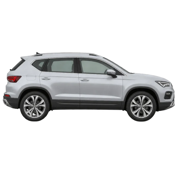 SEAT Ateca 2026 argent, vue profil (tourné vers la droite)