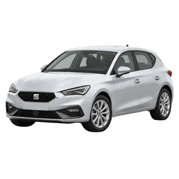 シルバーの2022 SEAT Born（フロントスリークォーター(左向き)ビュー）