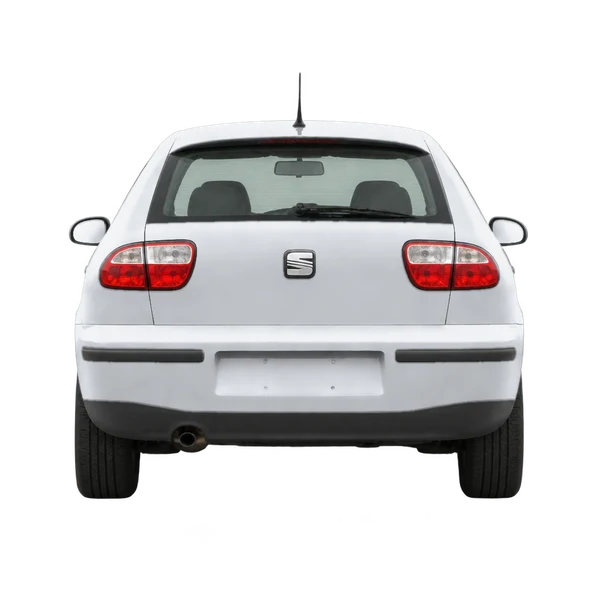 SEAT Leon 2001 en plateado, vista trasera