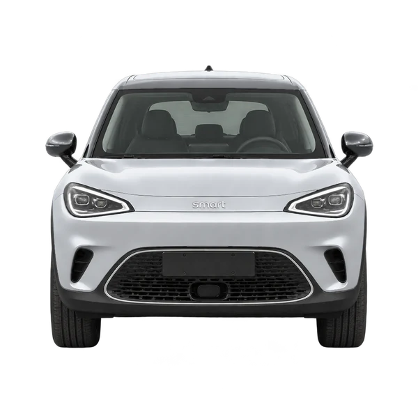 シルバーの2026 Smart #1(正面ビュー)