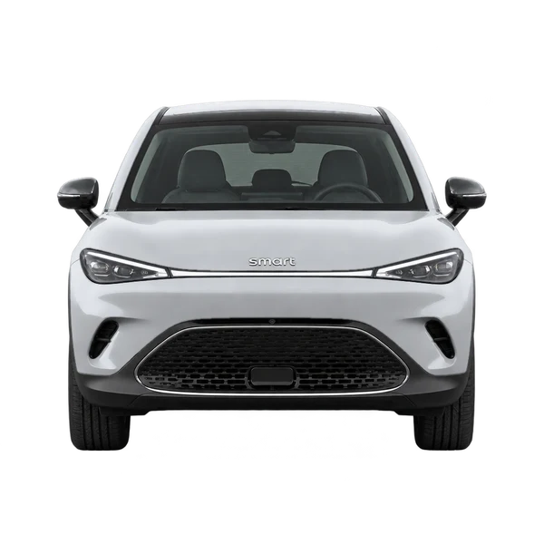 2026 Smart #3 in Silber, Ansicht: Front