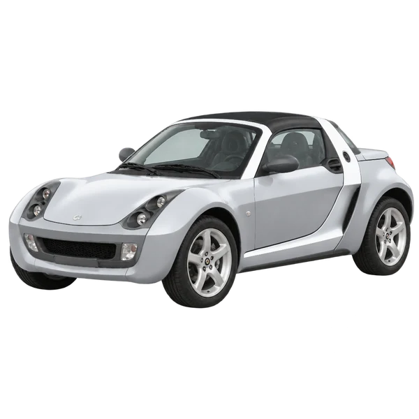2004 SMART ROADSTER — Front three-quarter (facing left), silver