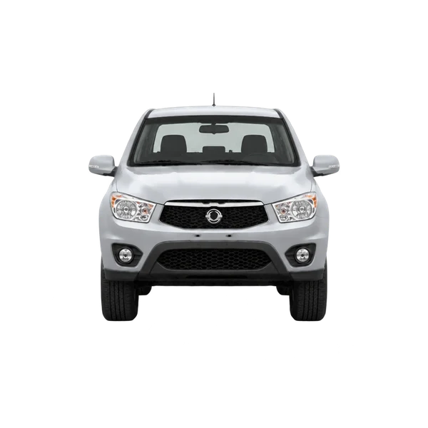 2011 SsangYong Actyon Sport in Silber, Ansicht: Front