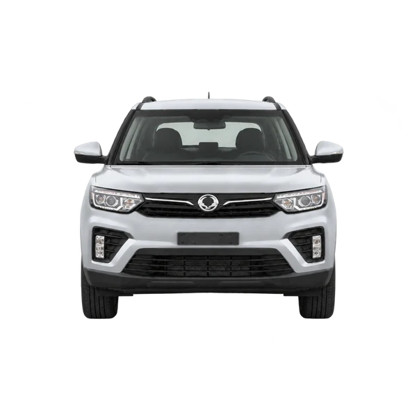 2021 SsangYong Tivoli in Silber, Ansicht: Front